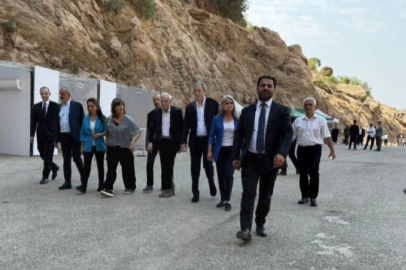 DEM heyeti, silah bırakma alanında