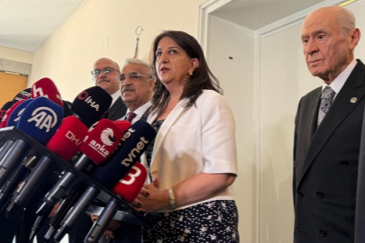 MHP lideri Bahçeli, DEM Parti heyetiyle görüştü