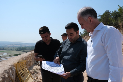 İnegöl Millet Bahçesi’nde ikinci etap çalışmaları hızla ilerliyor