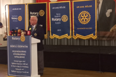 Rotary yeni döneme Bursa’dan “İyilik için Birleşin” çağrısıyla başladı