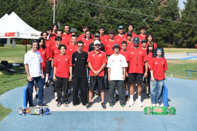 Osmangazi Sukaypark, 'Kaykay Milli Takımı Kampına' ev sahipliği yapıyor