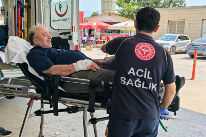 Bursa'da korkunç anlar: Motorlu testere elini parçaladı