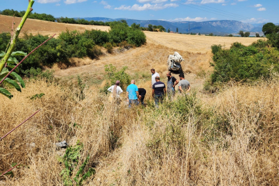Beton pompa aracı şarampole uçtu: 1 ölü, 1 yaralı