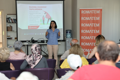 Nilüfer’de yaşlılara egzersizin önemi anlatıldı
