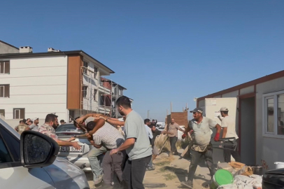 Park yeri kavgasında çekiç, tahta ve yumruklar havada uçuştu