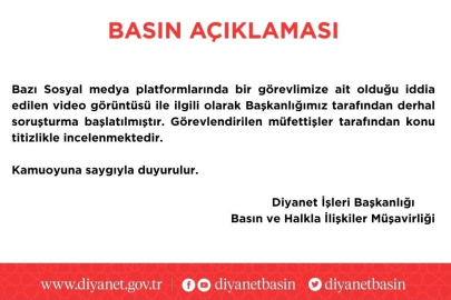 Diyanet’ten rüşvet iddiasına soruşturma: Müfettiş görevlendirildi