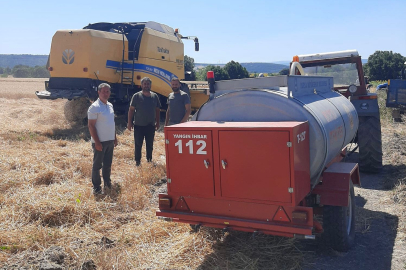 Mudanya’da kırsal mahallelerde yaz boyu sürecek yangın nöbeti başladı