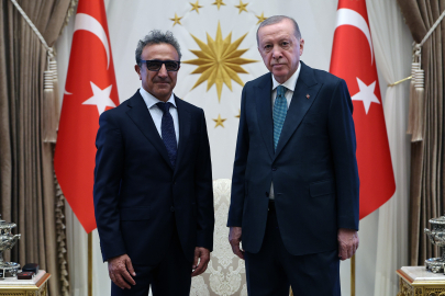 Cumhurbaşkanı Erdoğan, Hamdi Ulukaya'yı kabul etti