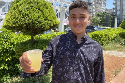15 yaşında limonata satarak araba hayaline koşuyor