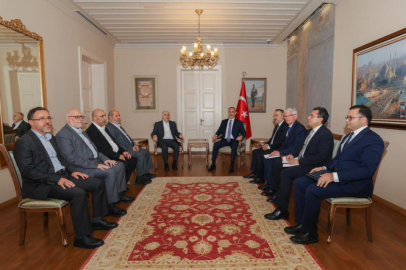 Bakan Fidan, Hamas heyetiyle bir araya geldi