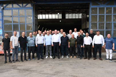 Başkanı Karabatı, sanayi esnafıyla kahvaltıda buluştu