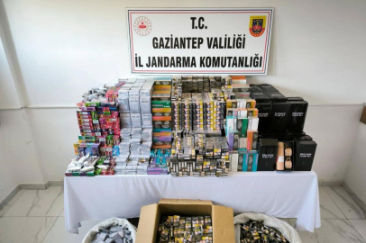 Gaziantep'te uyuşturucu ve kaçakçılık şüphelisi 40 şahıs tutuklandı