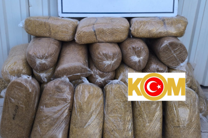 Kaçak tütün operasyonu: 170 kilo tütün ele geçirildi
