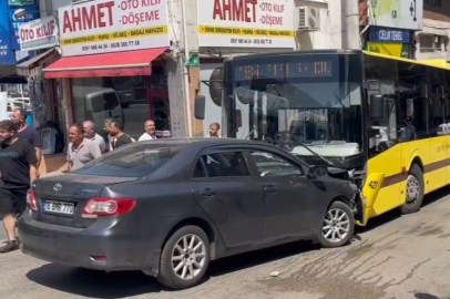 Bursa’da otobüs ile otomobil çarpıştı: 1’i çocuk 6 yaralı
