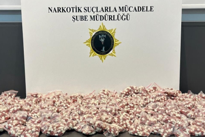 11 bin 300 adet sentetik ecza ele geçirildi: 2 gözaltı