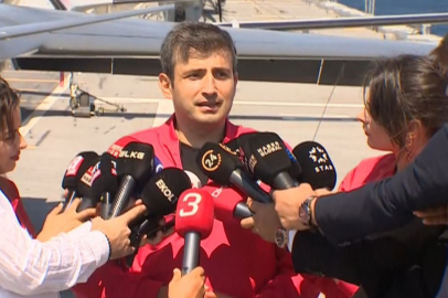 Bayraktar, TCG Anadolu'dan seslendi: Mavi Vatan için ter döküyoruz