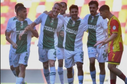 Bursaspor'dan 8 gollü başlangıç