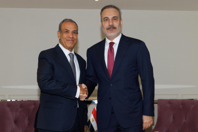 Bakan Fidan, Mısırlı mevkidaşı Abdellaty ile bir araya geldi