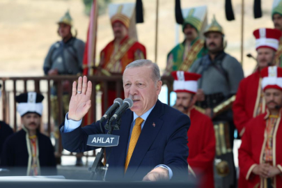 Cumhurbaşkanı Erdoğan: "Ahlat Kızılelma’nın anahtarıdır"