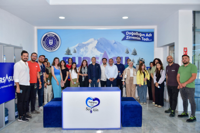 Bursa Su Fabrikası’na ziyaret: Gençler üretimle tanıştı