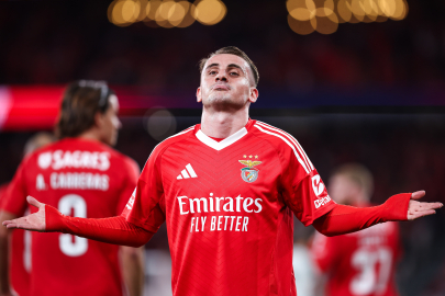 Kerem Aktürkoğlu, Benfica’ya veda etti