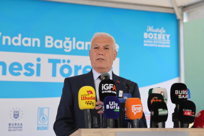 Bursa'da susuzluğa karşı adım: Çınarcık Suyu verildi