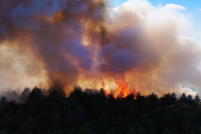 Karabük'teki yangın 48 saattir devam ediyor