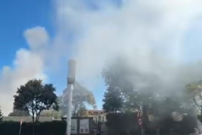 Mudanya’da yangın korkuttu: Müşteriler durumu fark etmedi