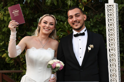 Filizoğlu ve Sazlı ailelerinin mutlu günü: Hamit ve Nilüfer 'evet' dedi