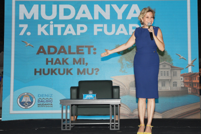 Mudanya’da 'Adalet' temalı kitap fuarında kadınların gücü konuşuldu