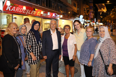 Başkan Bozbey'e Kumla'da Sevgi Seli