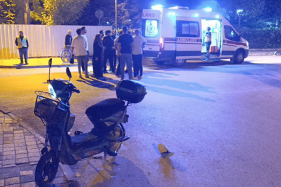 İnegöl’de kavşakta feci kaza: 23 yaşındaki sürücü ağır yaralı