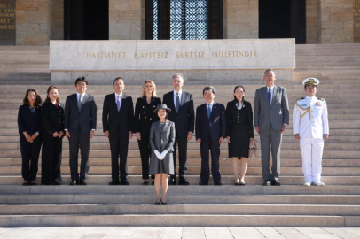 Japon Prenses Akiko’dan Anıtkabir’e ziyaret