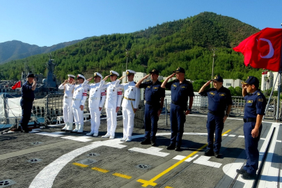 Türk ve Mısır donanması 13 yıl sonra aynı tatbikatta