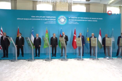 Fuzuli’ye yeni cami: Erdoğan ve TDT liderlerinden ortak katılım