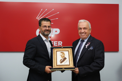 Şadi Özdemir’den Özgür Şahin’e tebrik ziyareti