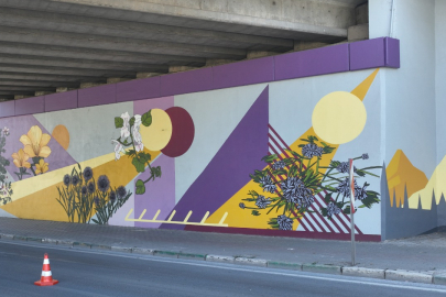 Bursa’nın duvarlarında Uludağ esintisi sanata dönüştü