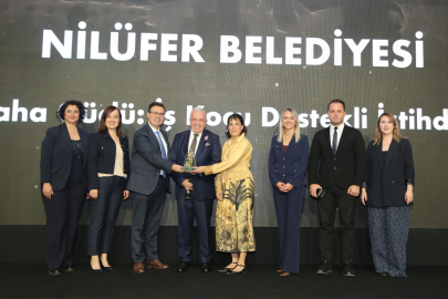 Nilüfer Belediyesi’ne sürdürülebilirlikte çifte ödül