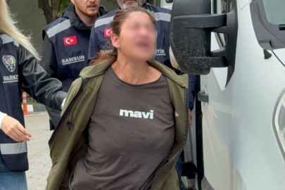 Samsun'da evinde uyuşturucu bulunan kadın tutuklandı