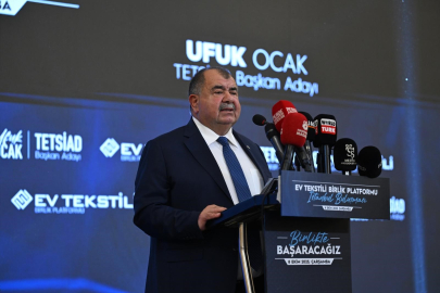 TETSİAD Başkan Adayı Ocak: Ev tekstilini küresel arenaya taşıyacağız