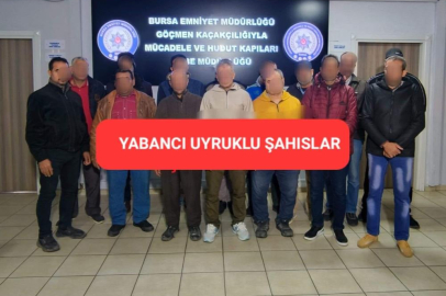 Bursa’da kaçak göçmen operasyonu: 33 kişi yakalandı