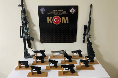 Gemlik’te silah ticareti operasyonu: 4 gözaltı