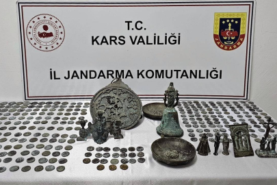 Kars'ta tarihi eser operasyonu: 5 kişi tutuklandı