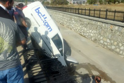 Kazada emniyet kemeri hayat kurtardı