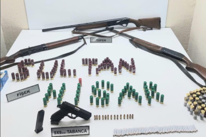 Ruhsatsız silah operasyonu: 1 yakalama