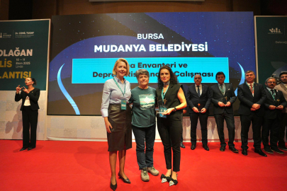 Mudanya Belediyesi’ne “Dirençli Dayanıklı Toplum” Ödülü