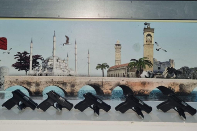 5 ruhsatsız tabanca yakalatan şüpheli tutuklandı