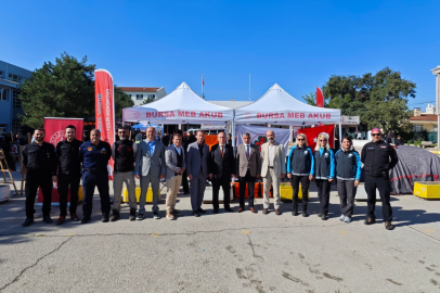 Bursa’da afet farkındalığı için gerçeği aratmayan tatbikat