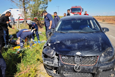 Otomobil ile motosikletin çarpıştığı kazada 1 kişi yaralandı