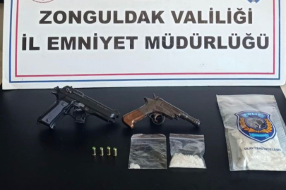 Zonguldak'ta uyuşturucu operasyonunda 1 kişi tutuklandı